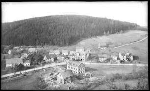 Niederpöbel. Blick auf Niederpöbel