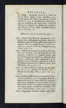 530-534, Histoire de l´Asie & Amérique