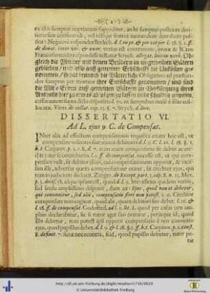 Dissertatio VI.