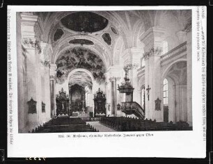 Klosterkirche von innen nach Osten