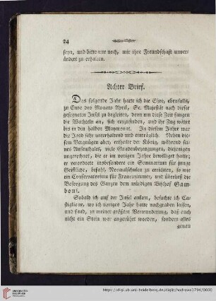 Achter Brief