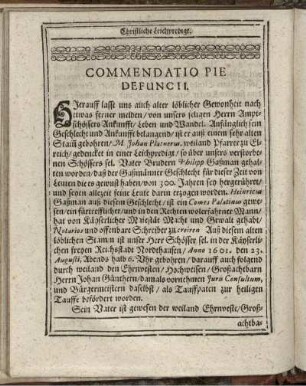 Commendatio Pie Defuncti