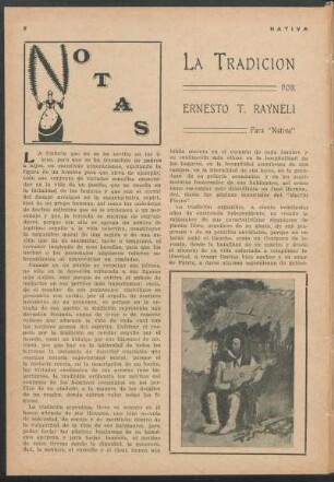Notas : La Tradición