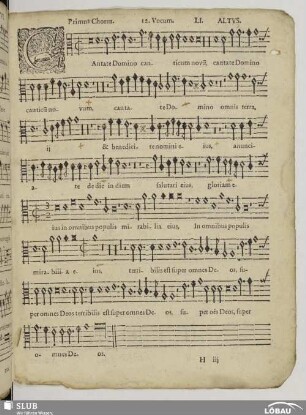LI. Cantate Domino canticum novum