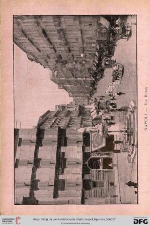 Napoli – Via Roma – Rue Rome – Rome Strasse – Rome Street