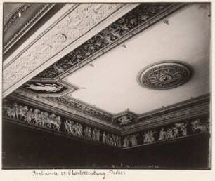 Einzelwohnhaus Berliner Straße 25, Berlin-Charlottenburg: Detail Decke (aus: Julius Kohte, Alt-Berlin, Bauwerke in Berlin und Charlottenburg, aufgenommen 1907-1914)