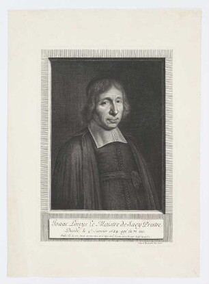 Isaac Louys Le Maistre de Sacy Prestre