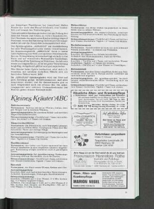 Kleines Kräuter-ABC