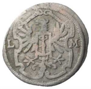 Fundmünze, 1/96 Taler, 1624