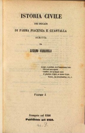 Istoria civile dei ducati di Parma, Piacenza e Guastalla, 1