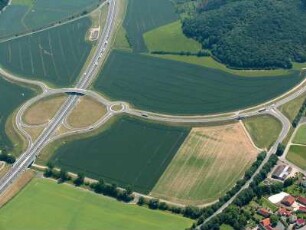 BAB A 38, Abzweig Friedland
