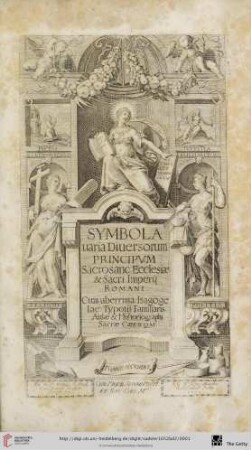 Band 2: Symbola ...: tomus ...: Symbola uaria diuersorum principvm sacrosanc: ecclesiae & Sacri Imperij Romani. Cum uberrima isagoge Iac. Typotij