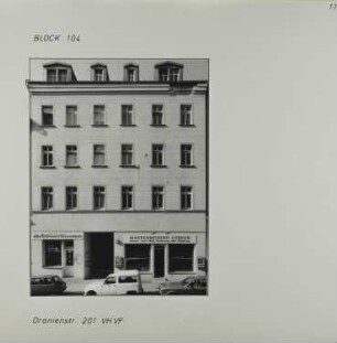 Fotografie: Oranienstr. 201