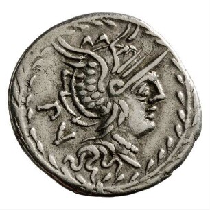 Münze, Denar, 101 v. Chr.