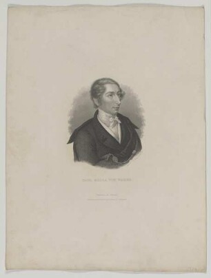 Bildnis des Carl Maria von Weber