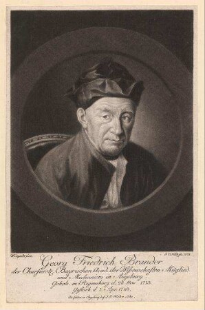 Portrait Georg Friedrich Brander