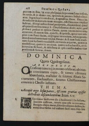 Dominica Quarta Quadragesimae.