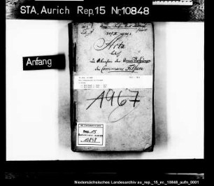 Das Armenwesen in Filsum
