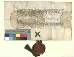 Kurfürst Friedrich [II.], Markgraf von Brandenburg, bestätigt dem Kloster Chorin alle von seinen Vorgängern erteilten Privilegien und befreit es von Schatzung und Heeresfolge.