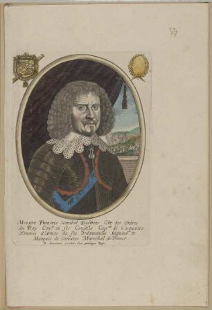 Bildnis des François Hanibal Destrees