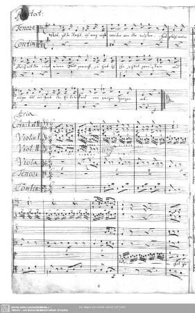 Recitat[ivo]: Welt gute Nacht