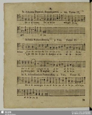 X. Anonymus: Benedicamus Domino