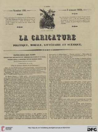 Numéro 191 (3 Juillet 1834)