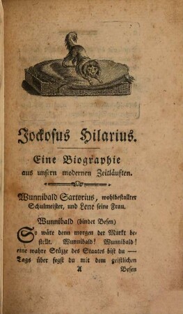 Taschenbuch für das Verdauungsgeschäft von 1785