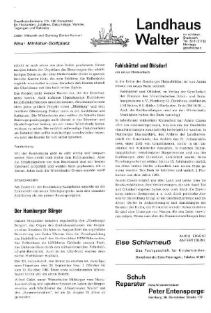 Fuhlsbüttel und Ohlsdorf