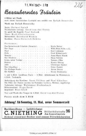 Bezauberndes Fräulein