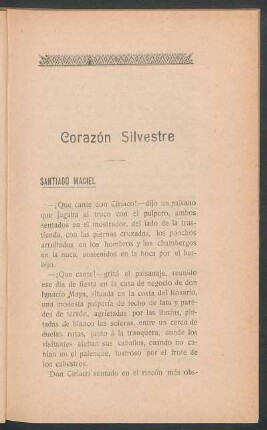 Corazón silvestre