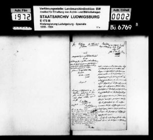 Polizeisachen, Sonntagsfeier, Oberamt Heilbronn