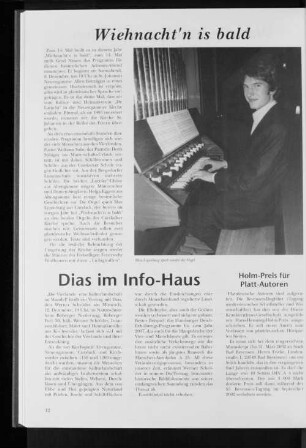 Dias im Info-Haus