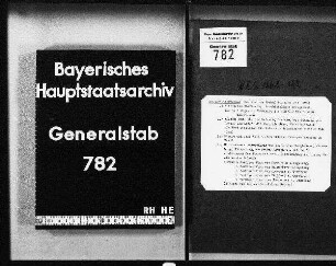 Rekognoszierungen 1845 "Südgrenze von Bayern"