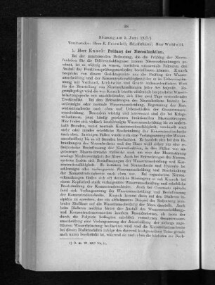 Sitzung am 5. Juni 1917.