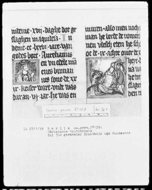 Sächsische Weltchronik (bis zum Jahre 1229) — ---, Folio 36versoBuchseite