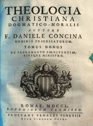 Theologia Christiana Dogmatico-Moralis, 9