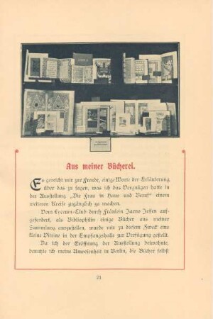 Aus meiner Bücherei