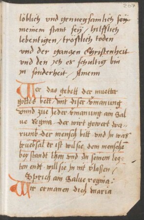 Acht 'Slave regina' zu Leiden und Schmerzen Mariens