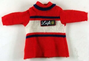 Puppenkleidung (Pullover für Puppe)