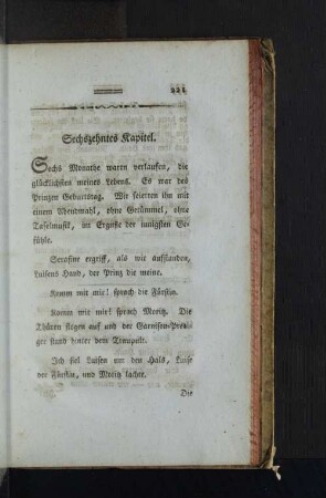 [Sechszehntes Kapitel. - Ein und zwanzigstes Kapitel.]