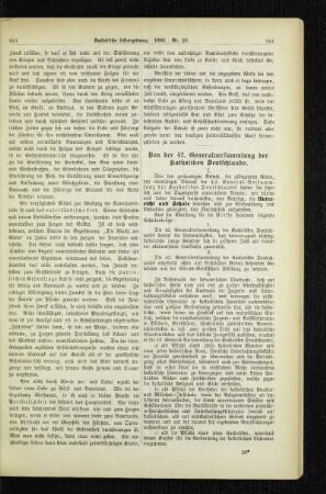 Von der 42. Generalversammlung der Katholiken Deutschlands