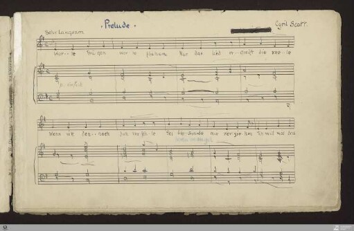 Worte trügen worte fliehen : [SW III: h3]; [SW III, S. 58/135]