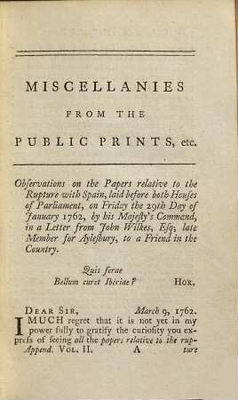 The North Briton : XLVI. numbers complete. ... In four volumes. .., 4. Appendix ; 2