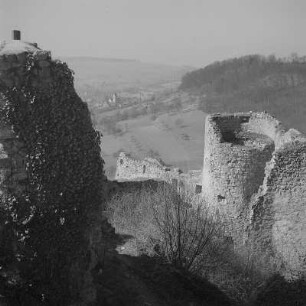 Lörrach. Burg Rötteln im Südschwarzwald
