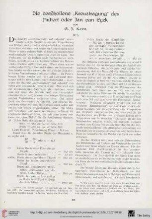 8/9: Die verschollene "Kreuztragung" des Hubert oder Jan van Eyck, [3]