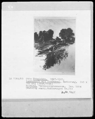 Landschaft mit Torfkanal