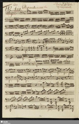 142. Aria: Colle procelle in seno / Scarlatti, G.