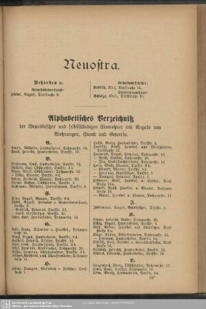 Neuostra