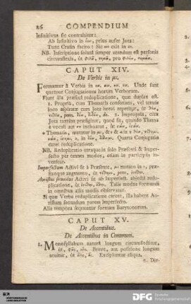 Caput XV. De Accentibus